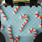 Christmas Candy Candies Pattern Print Pet Car Back Seat Cover