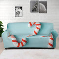 Christmas Candy Candies Pattern Print Sofa Cover