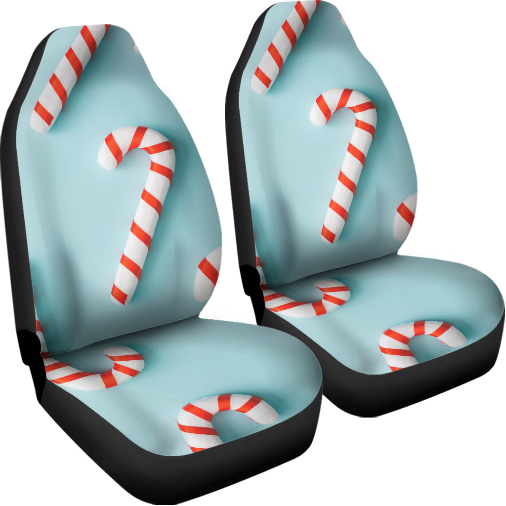 Christmas Candy Candies Pattern Print Universal Fit Car Seat Covers