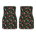 Christmas Cookie And Candy Pattern Print Front Car Floor Mats