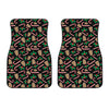 Christmas Cookie And Candy Pattern Print Front Car Floor Mats