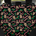Christmas Cookie And Candy Pattern Print Pet Car Back Seat Cover