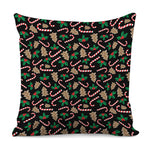 Christmas Cookie And Candy Pattern Print Pillow Cover