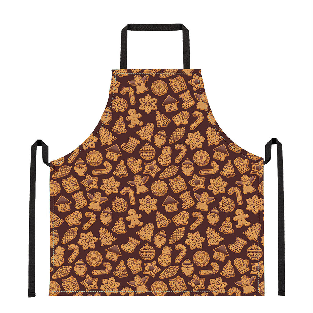 Christmas Cookies Pattern Print Apron