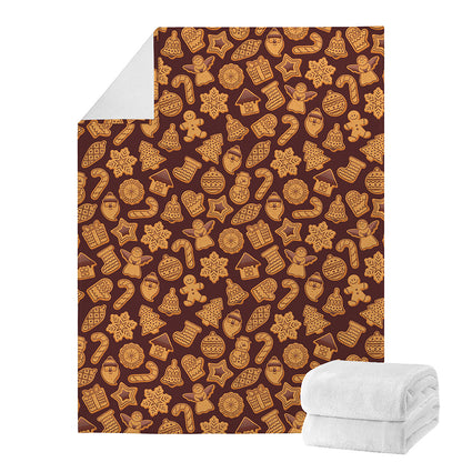 Christmas Cookies Pattern Print Blanket