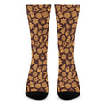 Christmas Cookies Pattern Print Crew Socks