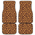 Christmas Cookies Pattern Print Front and Back Car Floor Mats
