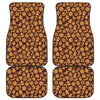 Christmas Cookies Pattern Print Front and Back Car Floor Mats