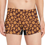 Christmas Cookies Pattern Print Men's Boxer Briefs