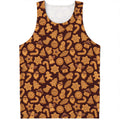Christmas Cookies Pattern Print Men's Tank Top