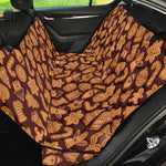 Christmas Cookies Pattern Print Pet Car Back Seat Cover