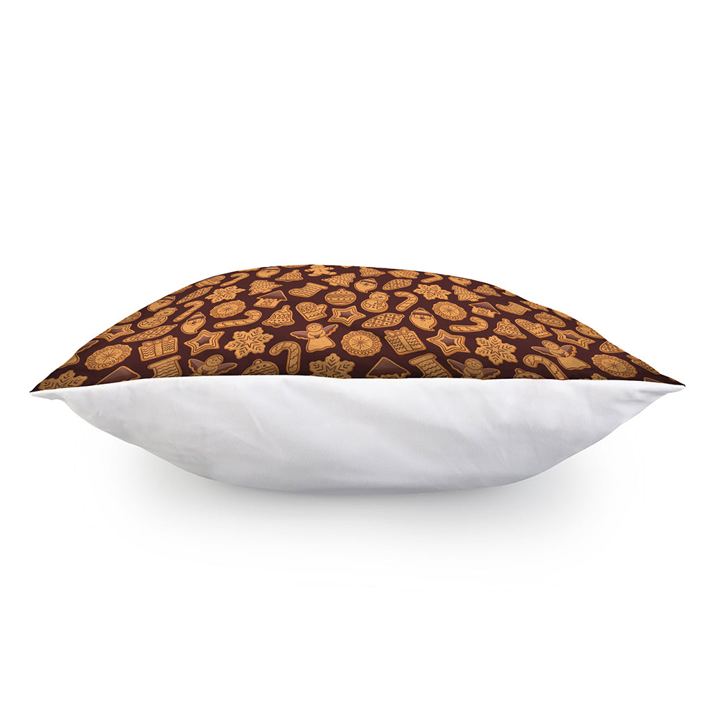 Christmas Cookies Pattern Print Pillow Cover