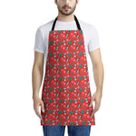 Christmas Cow Pattern Print Apron