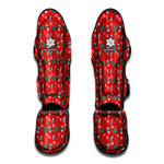 Christmas Cow Pattern Print Muay Thai Shin Guard