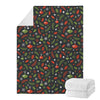 Christmas Decorations Pattern Print Blanket