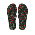 Christmas Decorations Pattern Print Flip Flops