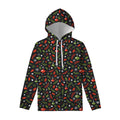Christmas Decorations Pattern Print Pullover Hoodie