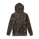 Christmas Decorations Pattern Print Pullover Hoodie
