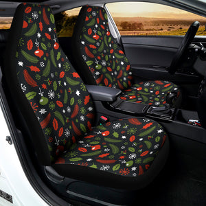 Christmas Decorations Pattern Print Universal Fit Car Seat Covers