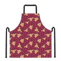 Christmas Deer Pattern Print Apron