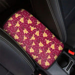 Christmas Deer Pattern Print Car Center Console Cover