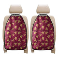 Christmas Deer Pattern Print Car Seat Organizers