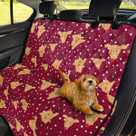 Christmas Deer Pattern Print Pet Car Back Seat Cover