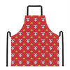 Christmas French Bulldog Santa Print Apron