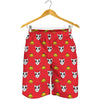 Christmas French Bulldog Santa Print Men's Shorts