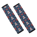 Christmas Gift Knitted Pattern Print Car Seat Belt Covers