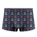 Christmas Gift Knitted Pattern Print Men's Boxer Briefs