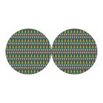 Christmas Gingerbread Man Pattern Print Car Coasters