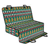 Christmas Gingerbread Man Pattern Print Pet Car Back Seat Cover