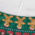 Christmas Gingerbread Man Pattern Print Sofa Cover