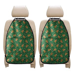 Christmas Gingerbread Pattern Print Car Seat Organizers