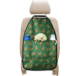 Christmas Gingerbread Pattern Print Car Seat Organizers