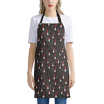 Christmas Gnomes Pattern Print Apron