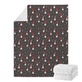 Christmas Gnomes Pattern Print Blanket