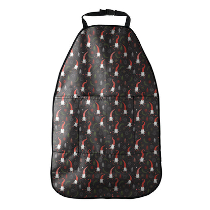 Christmas Gnomes Pattern Print Car Seat Organizers