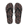 Christmas Gnomes Pattern Print Flip Flops