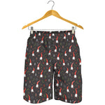 Christmas Gnomes Pattern Print Men's Shorts