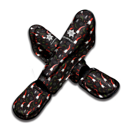 Christmas Gnomes Pattern Print Muay Thai Shin Guard