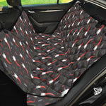 Christmas Gnomes Pattern Print Pet Car Back Seat Cover