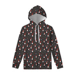 Christmas Gnomes Pattern Print Pullover Hoodie