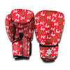 Christmas Hohoho Santa Claus Laugh Print Boxing Gloves