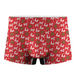 Christmas Hohoho Santa Claus Laugh Print Men's Boxer Briefs