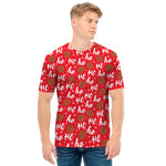 Christmas Hohoho Santa Claus Laugh Print Men's T-Shirt
