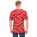 Christmas Hohoho Santa Claus Laugh Print Men's T-Shirt