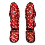 Christmas Hohoho Santa Claus Laugh Print Muay Thai Shin Guard