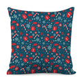 Christmas Holiday Elements Pattern Print Pillow Cover